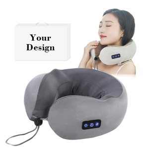 0728 Oem Odm Pain Relief Cervical Pillow Car Neck <b>Machine</b> Heat <b>Massager</b> Device for Shoulder Customizable - Product Image 1
