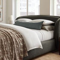 Taie d'oreiller en lin longue, style moderne, personnalisable pour hôtels et usage domestique, avec fermeture éclair