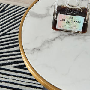 Tavolino Moderno Semplice in Acciaio Inox per <span class=keywords><strong>Angolo</strong></span>, Salotto, Balcone, Piccolo Tavolo Rotondo per Appartamenti - Product Image 2