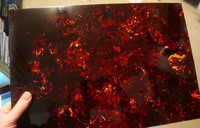 Feuille de celluloïd tortue