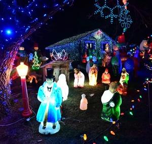 Decoración Gigante de Pascua, Escultura Luminosa de Jesús en Fibra de Vidrio con LED para Exteriores, Adornos Navideños - Product Image 5