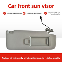 Blendfreier Auto-Sonnenblendschutz mit Schminkspiegel Ersatz für VW Golf Magotan B8 Passat POLO Sagitar Links Rechts