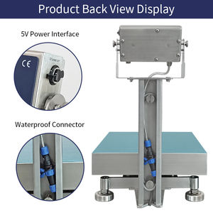 एलईडी डिस्प्ले 304 स्टेनलेस वजन Rs232 30 किलोग्राम एंटी-संक्षारक वजन मशीन उच्च परिशुद्धता वजन के पैमाने - Product Image 4