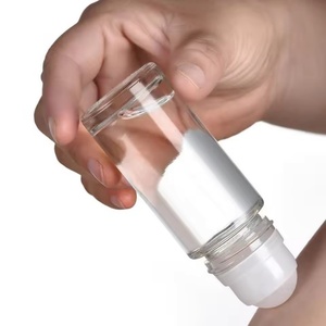 Botella de Vidrio de Lujo de 50 ml con Rodillo, Forma Nueva, Cilindro de Boca Ancha para Aceite de Aromaterapia, Crema para Ojos, Almacenamiento de Cosméticos - Product Image 6