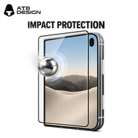 Pelindung Layar Kaca Tempered HD Jernih Berkualitas Tinggi Khusus untuk iPhone 18 Lipat, Anti Gores untuk iPhone Duo