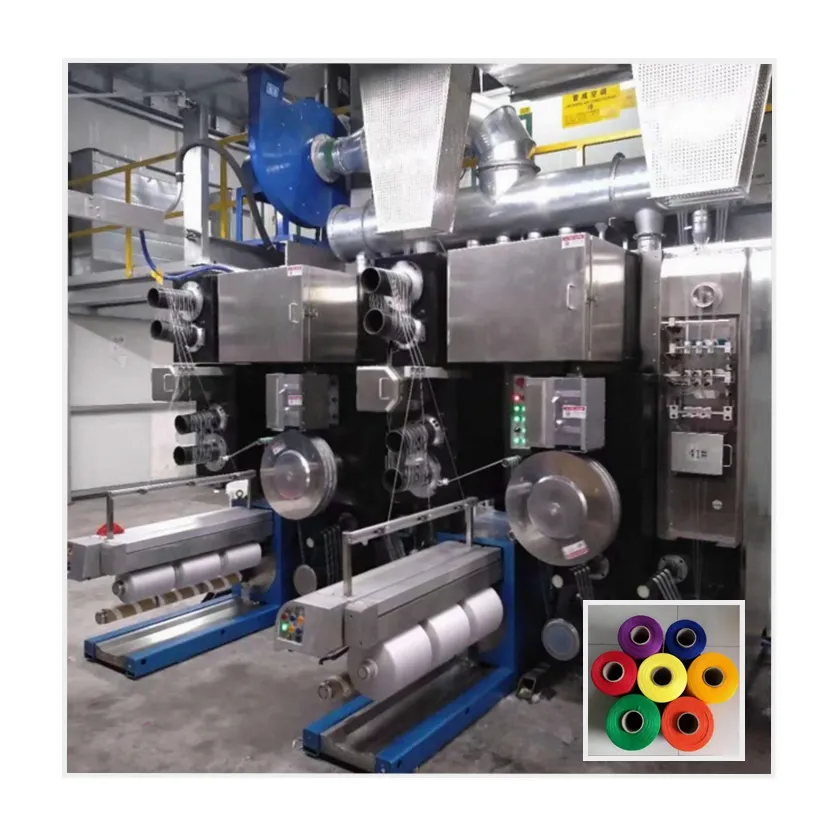 pp yarn multifilament machine production pp bcf yarn for carpet making spinning line