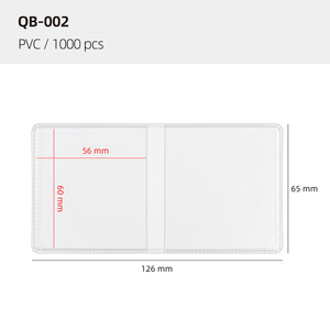 Archivalpro Transparent Wholesale PACK 100pcs 2x2 2.5x2.5 Double <strong>Pocket</strong> 0.17mm PVC Secure <strong>Plastic</strong> Storage Holder Coin Flips - Product Image 6
