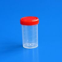 Consumibles de Laboratorio Hospitalario, Recipientes para Muestras de 30 ml, 40 ml, 60 ml, 100 ml, 120 ml, Vasos para Muestras de Orina, Recipientes para Heces