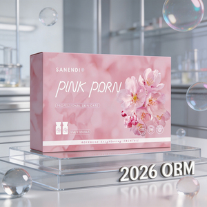 เซรั่มบำรุงผิวหน้าสีชมพู PDRN ช่วยให้ผิวกระจ่างใส ผลิตภัณฑ์ OEM แบรนด์ส่วนตัว กล่องบรรจุภัณฑ์สวยงาม - Product Image 6
