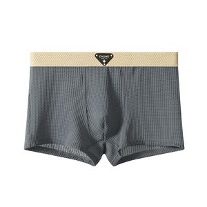 8221 serin buz ipek ok pantolon erkek iç çamaşırı ev plaj pantolonları Boxer külot stokta çin fabrika toptan özel logo - Product Image 3