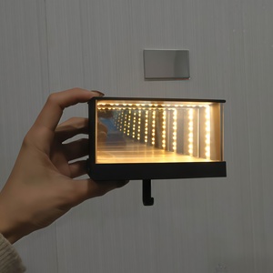 Wholesale LED Key Holder <b>Mirror</b> Wall Mounted Organizer With Light Effect - Product Image 3