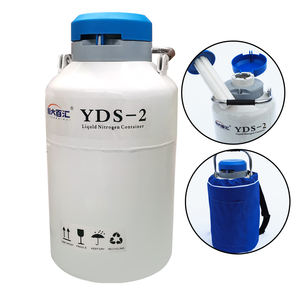 Recipiente de Nitrógeno para Congelación de Semen, 20,30 ml, para Perros, Ganado, Caballos, Válvula de Aleación de Aluminio Baihui, Almacenamiento de Baja Evaporación - Product Image 1