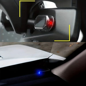 Lámpara LED Solar de Seguridad para Coche al por Mayor, Luz de Alarma Ficticia Simulada, Inalámbrica, Antirrobo, con Destello de Advertencia, Lámpara de Camping - Product Image 2