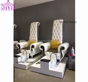 Silla de spa de salón de belleza, muebles de estilo <span class=keywords><strong>barocco</strong></span>, queen throne - Product Image 4