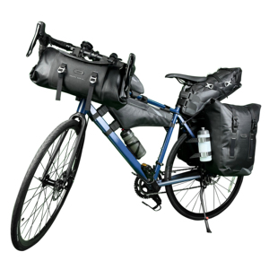 <span class=keywords><strong>Bolsa</strong></span> Impermeable para Bicicleta, Color Negro, TPU Soldado, para Asiento Trasero, para Ciclismo y Desplazamientos Diarios - Product Image 5