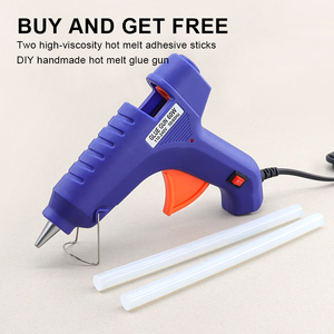 Mini <span class=keywords><strong>Pistola</strong></span> <span class=keywords><strong>de</strong></span> Pegamento Caliente Eléctrica con Cable <span class=keywords><strong>de</strong></span> 60W, Precalentamiento Rápido y Barras <span class=keywords><strong>de</strong></span> Pegamento <span class=keywords><strong>de</strong></span> 11mm para Reparaciones Domésticas y Manualidades - Product Image 3