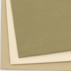 Tela de Algodón 100% con Textura a Rayas, 32*32, No Elástica, Color Caqui, en Stock para Prendas de Vestir, Pantalones, Chaquetas y Camisas - Product Image 1