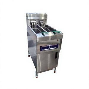 <span class=keywords><strong>Friteuse</strong></span> électrique professionnelle SURRI en acier inoxydable 304 avec filtration d'huile intégrée, 28L, 18KW, garantie 1 an, vente en gros, logo personnalisé - Product Image 4