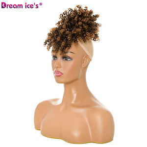 Extension <span class=keywords><strong>queue</strong></span> <span class=keywords><strong>de</strong></span> <span class=keywords><strong>cheval</strong></span> afro synthétique crépue et bouclée, bon marché, cordon <span class=keywords><strong>de</strong></span> serrage, <span class=keywords><strong>queue</strong></span>-<span class=keywords><strong>de</strong></span>-<span class=keywords><strong>cheval</strong></span> pour femmes noires - Product Image 3