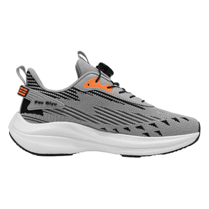 Chaussures de sport décontractées pour hommes, de haute qualité, avec bouton rotatif, rehaussantes, pour la course, le football et la marche, avec doublure en maille - Product Image 1
