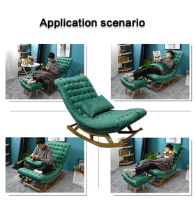 <strong>Rocking</strong> <strong>Chair</strong> <strong>Antique</strong> Wood Reclining Home <strong>Rocking</strong> Lounge <strong>Chair</strong> Wooden Inner Round Lounge <strong>Chair</strong> - Product Image 5