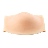 Ventre de grossesse artificiel en silicone pour simuler une grossesse, accessoires de costume pour travestis