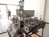 KEFAI – pompe à Piston de bureau multi-têtes/U, Machine de remplissage de pâte de Sauce, remplissage de liquide d'embouteillage