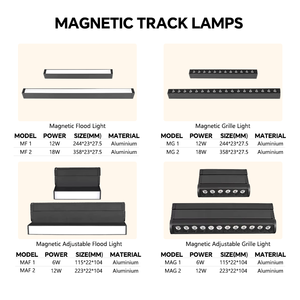 Rail encastré au design moderne 48V pour système d'éclairage sur rail magnétique à film souple pour plafond à étirement par tension LED - Product Image 3