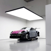 Luz de Película Suave de Alta Luminosidad y Uniformidad para Techo de Salas de Exhibición de Autos y Talleres de Detallado Automotriz