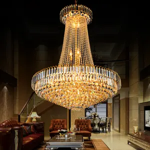 Kristal avizeler Modern cam asılı lambalar oturma odası otel dekoratif tavan aydınlatma kolye kristal avize ışıkları