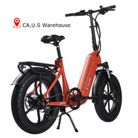 Livraison rapide depuis la Californie : vélo de ville à moteur arrière 20 pouces 48V20AH avec batterie au lithium et 7 vitesses