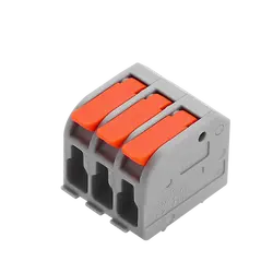 2-way Push Fit Разъем Push-Fit, 2 типа быстрой блокировки, электрический провод, соединители, штекер Rj45, гнездовой разъем 222 SZS - Product Image 2
