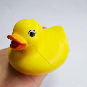 Pelota Antiestrés con Forma de Pato Amarillo, Logotipo Impreso, Juguetes para Aliviar el Estrés, Regalos Promocionales - Product Image 2