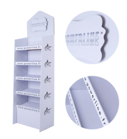 Présentoir en carton Offre Spéciale, présentoir de promotion de marchandises en magasin, personnage de dessin animé personnalisé