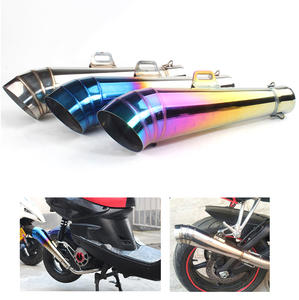 GY6 CG150 CB400 Cafe Racer <span class=keywords><strong>tubo</strong></span> <span class=keywords><strong>de</strong></span> <span class=keywords><strong>altavoz</strong></span> <span class=keywords><strong>de</strong></span> acero inoxidable UTV/ ATV/bicicleta <span class=keywords><strong>de</strong></span> Calle/<span class=keywords><strong>tubo</strong></span> silenciador <span class=keywords><strong>de</strong></span> <span class=keywords><strong>escape</strong></span> <span class=keywords><strong>de</strong></span> motocicleta todoterreno - Product Image 2