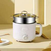 Meilleure Vente : Marmite Électrique 1,8 L avec Contrôle Numérique de la Température, 600 W, Multifonction, Petite Capacité pour Dortoir et Usage Domestique
