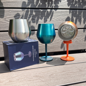 Regali di San Valentino 2026: Bicchiere da Vino in Acciaio Inox da 14oz dal Design Creativo, Tumbler Isolato per Champagne con Parti Rimovibili - Product Image 5