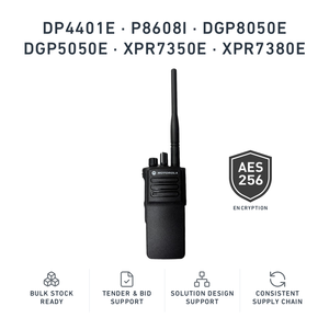 วิทยุสื่อสาร MOTOROLA รุ่น DP4401E XPR7350e แบบพกพา DMR GPS AES256  UHF/VHF  ระยะไกล - Product Image 1