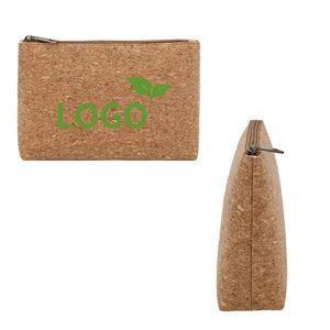 2026 Travel Toiletry <b>Bag</b> Eco-Friendly Custom Cork Material Portable Waterproof Toiletry <b>Bag</b> for Travel - Product Image 1