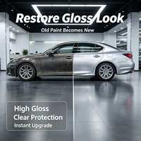 Film de protection PPF en TPU invisible de 1,52 x 15 mètres, 7,5 mil, anti-rayures, garantie 5 ans, film protecteur de peinture brillant pour toute la voiture