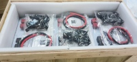 UE Pack de batterie solaire 12V 200ah 300ah 400ah Lithium Fer Phosphate Système de stockage d'énergie domestique Moniteur de cycle de batterie LiFePO4
