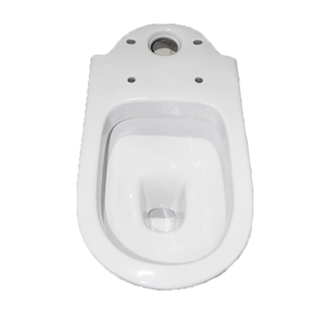 Juego de inodoro para baño de África, Nigeria, Ghana, cubierta de asiento de cierre suave UF con cerámica PP redonda moderna China económica de dos piezas - Product Image 3