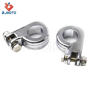 1-1/4 "1.25" 32mm <span class=keywords><strong>moto</strong></span> autoroute Crash <span class=keywords><strong>moteur</strong></span> garde repose-pieds montage "D" pinces pour Dyna - Product Image 5