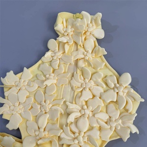 Abito <span class=keywords><strong>da</strong></span> Donna alla Moda <span class=keywords><strong>con</strong></span> Applicazioni, Halter, Fasciante, Sexy, Patchwork, Senza Maniche, Elegante per Serate di Gala - Product Image 6