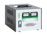 Stabilisateur de tension servo 1 kVA monophasé 220 V CA en cuivre, AVR automatique haute efficacité 90 % certifié CE pour appareils sensibles