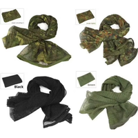 Foulard en maille tactique camouflage du désert personnalisé pour le cyclisme en plein air Foulard en maille respirant