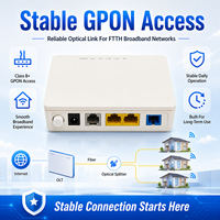 HG8120C Mini GPON ONU XPON ONT 1GE 1FE 1POTS FTTH Módem Router de Fibra Óptica