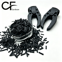 Granulés de nylon PA66 LCF renforcés de fibres de carbone longues, matériau de remplacement métallique pour effector de fin de bras robotique