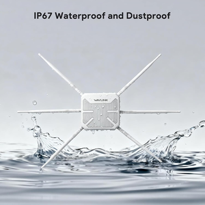 จุดเชื่อมต่อ WiFi 6 ภายนอกอาคาร WAVLINK WN573HP3 AX3000 แบบดูอัลแบนด์ PoE IP67 ระยะ 1 กม. - Product Image 1