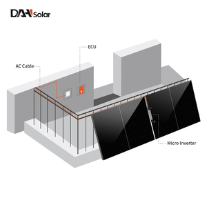 EU Warehouse 600W 800W <b>Plug</b> and Play Balcony Solar System With SolarUnit 600W 800W <b>Plug</b> and Play Balcony Solar System SolarUnit - Product Image 5